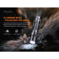 FENIX PD35 V3.0 Flashlight Black – 1700 Lumens