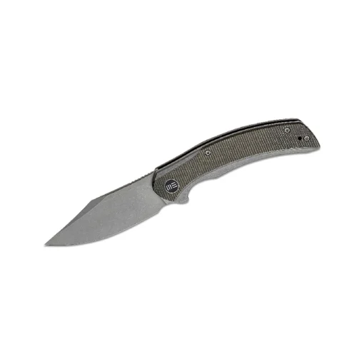 WE Knife Snick Titanium Handle Gray/Dark Green – WE19022F-5
