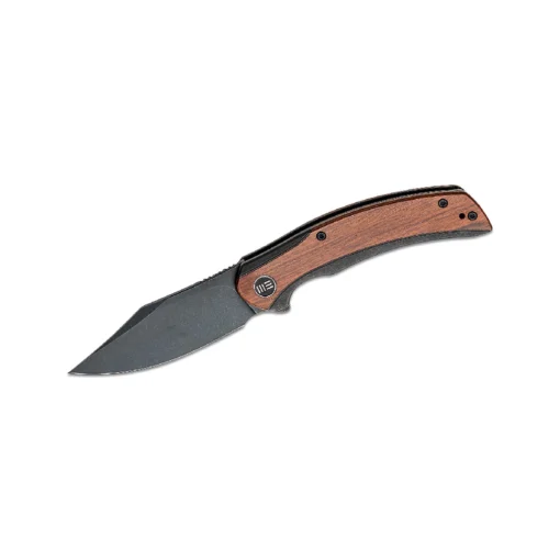 WE Knife Snick Titanium Handle Black/Wood – WE19022F-3