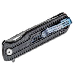 Bestech Circuit D2 Milled Black Contoured G10 Handle – BG35A-2