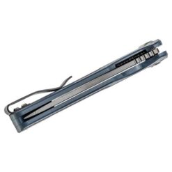 BESTECH Circuit D2 Milled Blue Contoured G10 Handle – BG35B-2