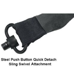 UTG Single Point Bungee Sling With QD Swivel – PVC-GB507B