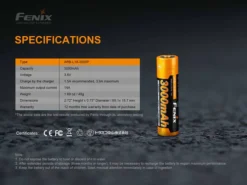 Fenix ARB-L18-3000P Rechargeable Battery