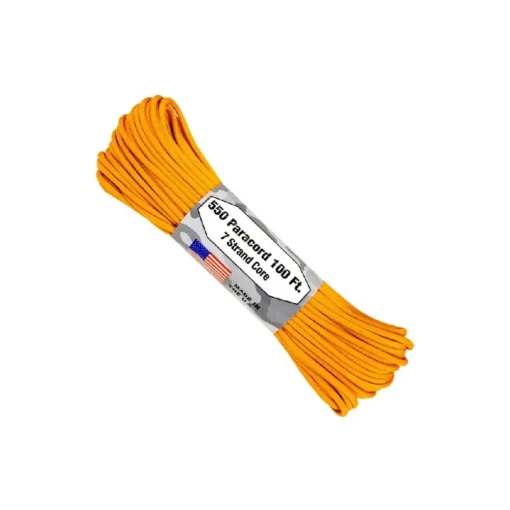PARACORD 550 STRAND CORE 100 FT -AT-S25-AFGLD