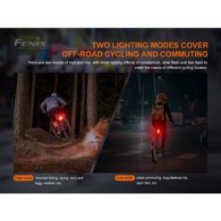 Fenix Taillight BC05R v2.0 Bike Light – Rechargeable