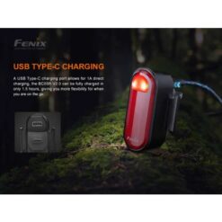 Fenix Taillight BC05R v2.0 Bike Light – Rechargeable
