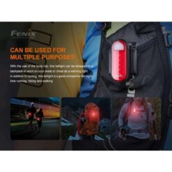 Fenix Taillight BC05R v2.0 Bike Light – Rechargeable