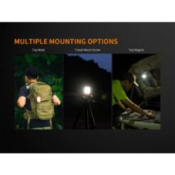 Fenix Lantern CL26R Black 400 Lumens – Rechargeable