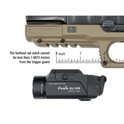 Fenix Weapon Flashlight GL19R 1200 Lumens – Rechargeable