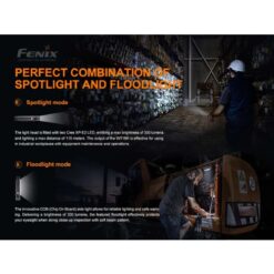 Fenix Flashlight WT16R 300 Lumens – Rechargeable