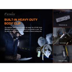 Fenix Flashlight WT16R 300 Lumens – Rechargeable