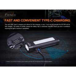 Fenix Flashlight WT16R 300 Lumens – Rechargeable