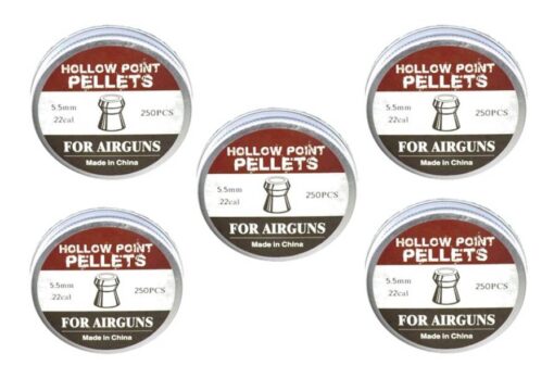 Hollow Point Pellets 5.5mm – 5pcs