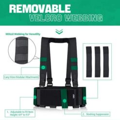 Amomax AM-CR001 9 Pouch Low Profile Chest Rig