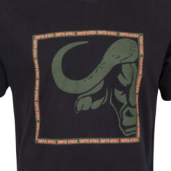 Sniper Africa Buffalo T‑Shirt Black – 3XL