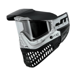 JT SPECTRA PROFELX LE GOGGLE BANDANA WHITE W/CLEAR & SMOK