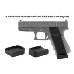 UTG Pro +0 Base Pad, Glock Small Frame Matte Black Aluminium – Pubgl01