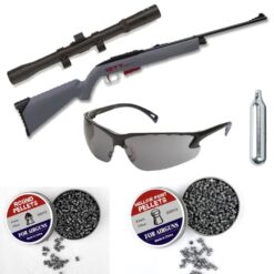 Crosman 1077fsg 1077 Freestyle Grey 4.5mm Rifle Combo