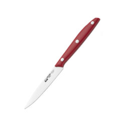 DUE CIGNI 12PCE KITCHEN KNIFE SET RED WITH WENGE WOODEN BLOCK – 2C324