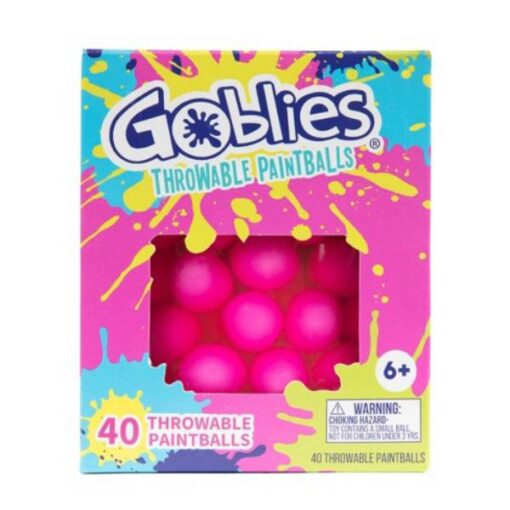 GOBLIES THROWABLE PAINTBALLS PINK - 40CT