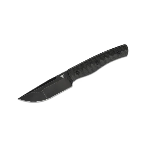 BESTECH Heidi Blacksmith Carbon Fiber Fixed Blade Knife - BFK04B
