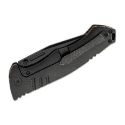 BESTECH Keen II Black and Green Damascus Folding Knife – BT2301F