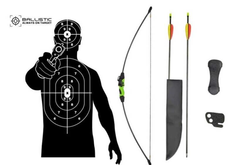 MK-RB015BK Recurve Bow Set 18LBS Combo