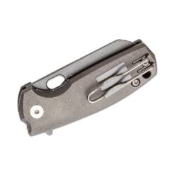 FX-608 TI FOX/VOX Baby Core Folding Knife – M390 Acid Stonewashed Blade