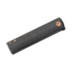 FX-543 CFBR Fox Chnops Folding Knife Stainless Steel M390 PVD Blade, Carbon Fibre 3K Handle