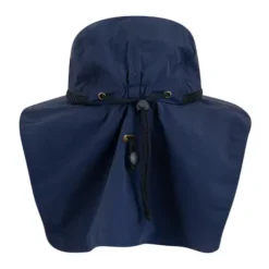Blue Bush Hat With Neck Cover
