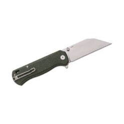 QSP QS149-B1 Swordfish Button Lock 14C28N Stonewashed Green Micarta