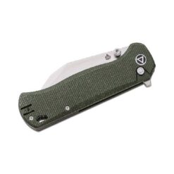 QSP QS149-B1 Swordfish Button Lock 14C28N Stonewashed Green Micarta