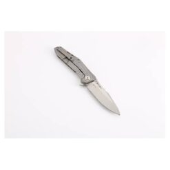 REATE K-3 TITANIUM BEAD BLAST SATIN FINISH DROP POINT CARBON FIBER