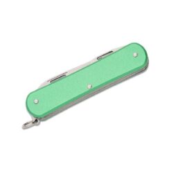 FOX VULPIS N690 Polish Aluminium OD Green Handle – FX-VP130-F4 OD