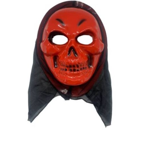 Grinning Skull Red Mask