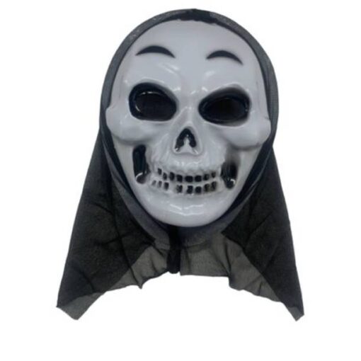 Grinning Skull White