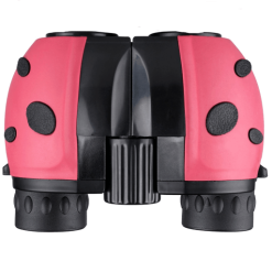 Boshile Lady Bug Style 8x22 Binoculars Pink-4682P