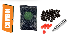 .50 Cal Self-Defense Ammo & Gas Combo