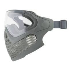 6MM PROSHOP PILOT MASK GREY WITH FAST JUMP HELMET COMBO