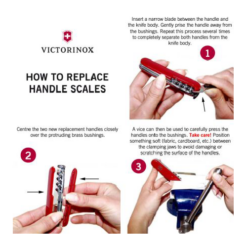 Victorinox Handle Set 91mm Red – VC.91-RD