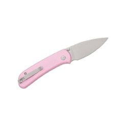 Civivi Qubit Pink Aluminium Handle Satin Finish – C22030E-5