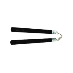 WOODEN B.B. ROUND CHAKU 12″  19 GROOVES BLACK – C120