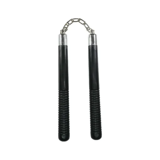 Plastic Chaku - 12" Round, Black P.P. Material - E430