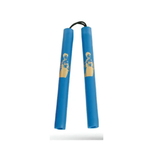 String Foam Chaku w/Bruce Lee Blue 12" - E121LU