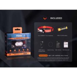 Fenix HM65R-T V2.0 LED Headlamp (Black)