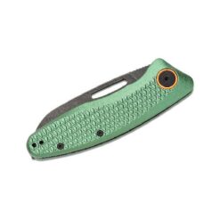 Black FOX Feresa Folding Knife D2 Black PTFE Stone Washed Blade – BF-762 OD