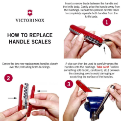 VICTORINOX HANDLE SET 91MM BLUE+PEN - VC.91-BLU-PEN