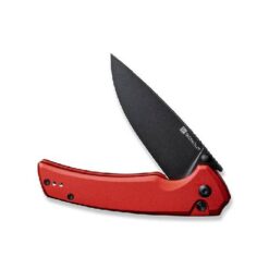 SENCUT SERENE RED ALUMINIUM HANDLE BLK STONEWASH D2 BLADE – S1022B-2