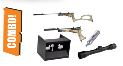 Artemis CP2 Camo Airgun 4.5mm Combo