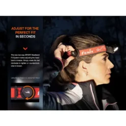 Fenix HM65R-T V2.0 LED Headlamp (Nebula Purple)